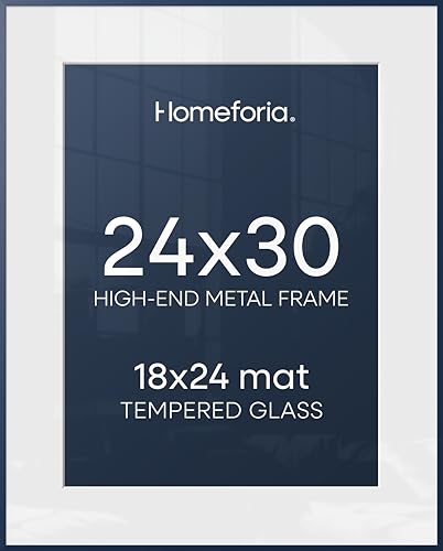 24x30 Blue Picture Frame