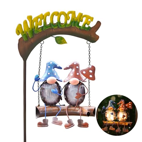 Gnomes Garden Decor Solar Lights
