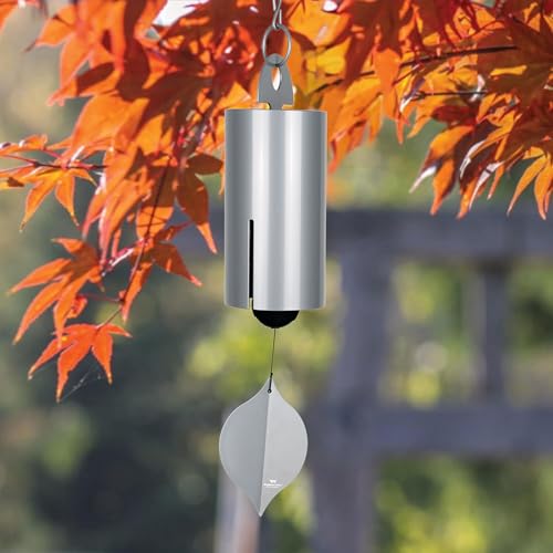 Heroic Windbell Wind Chime for Outside 40" Large Grey