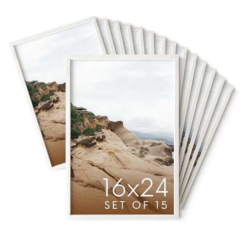 White Oak Wood 16x24 Picture Frames