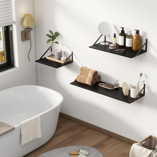 Deep Floating Shelves