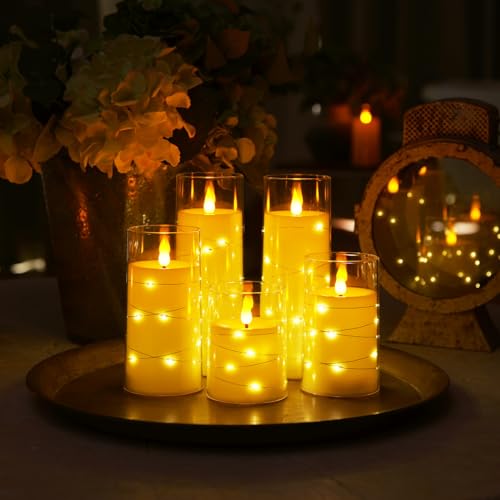 Flickering Flameless Candles (9 Count)