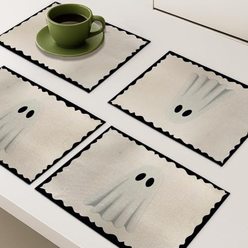 Halloween Ghost Placemats (4 Count)