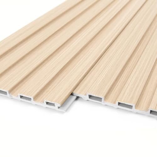 48 x 6 Inch WPC Wood Slat Wall Panels