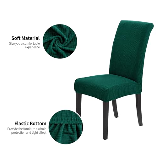 Chair Covers for Dining Room Set of 8 (8 Count)