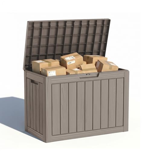 50 Gal Package Delivery Box Lockable Outdoor Storage Box