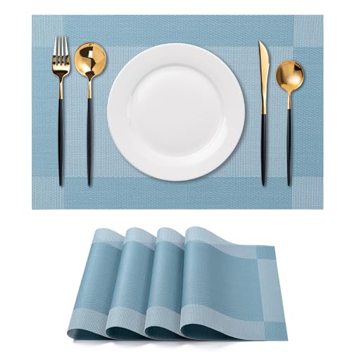 Placemats Set of 4 Washable Indoor (4 Count)