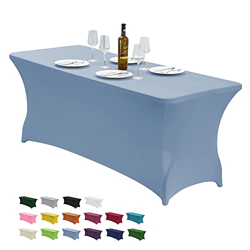 8FT Stretch Spandex Fitted Tablecloth