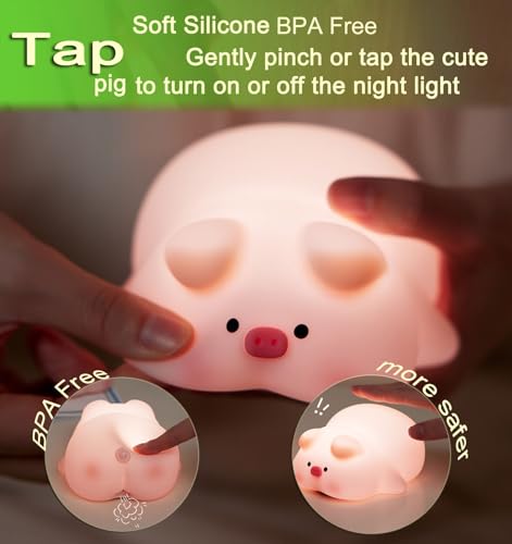 Piglet Night Light for Kids