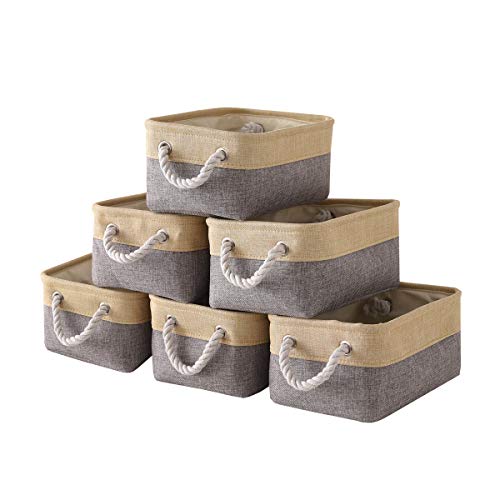 Storage Baskets for Organizing (6 Count)