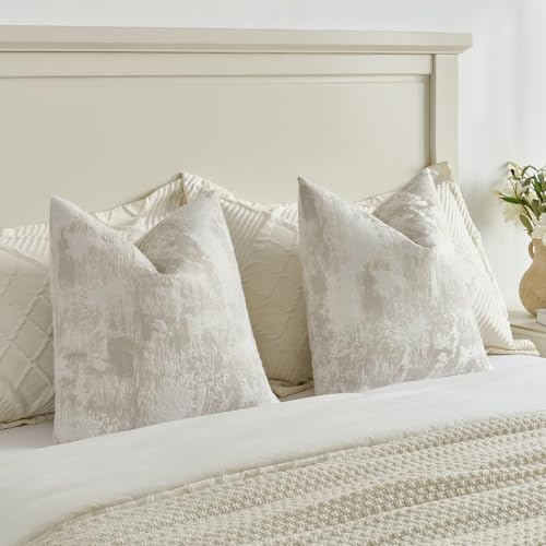 Pack of 2 Faux Cashmere Throw Pillow Covers 26x26 Inch (2 Count)