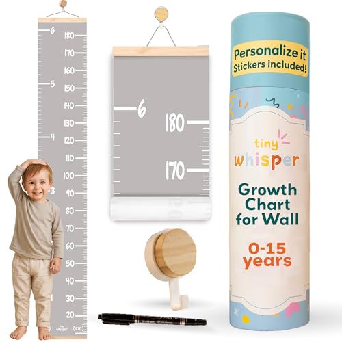 Height Chart for Kids Customizable Kids Height Wall Chart with Stickers