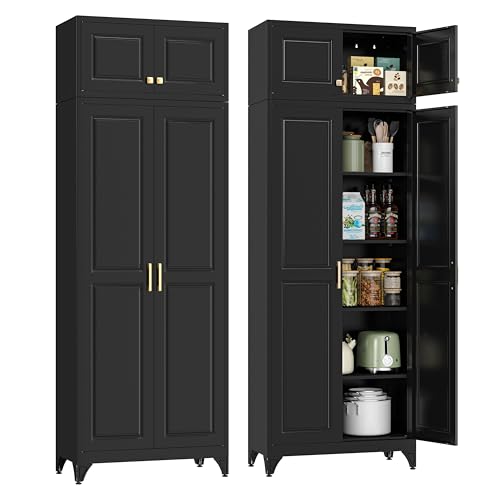 90" Tall Metal Storage Cabinet