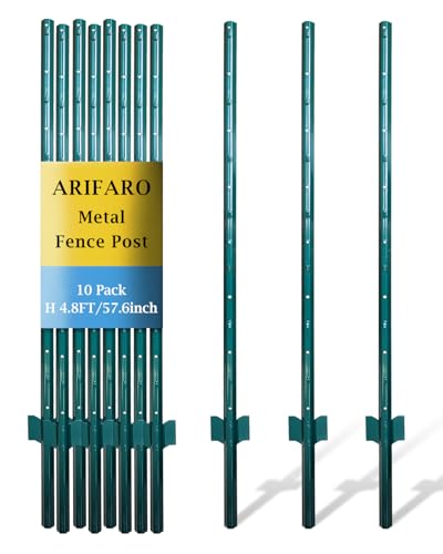 Fence Posts 4.8 Feet (10 Count)