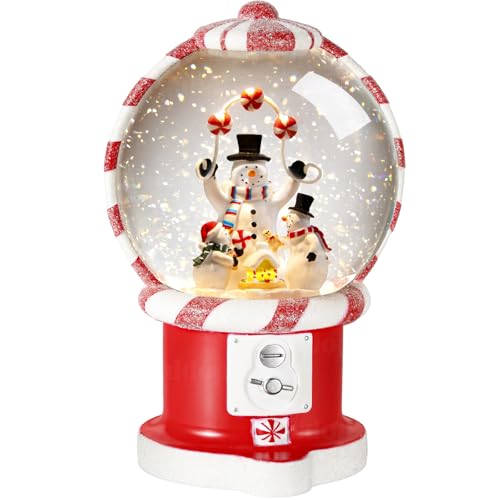 Snowman Snow Globe Christmas Classic Candy Vending Machine Shape Gifts USB