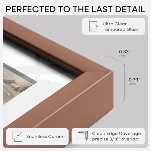 4x6 Mocha Picture Frame