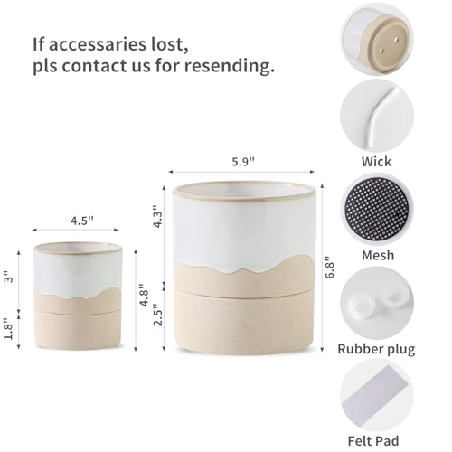 Self Watering Ceramic Planter