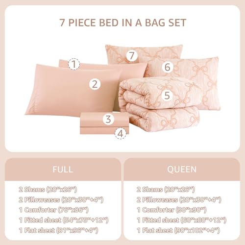 Full Size Comforter Sets with Sheets for Girls