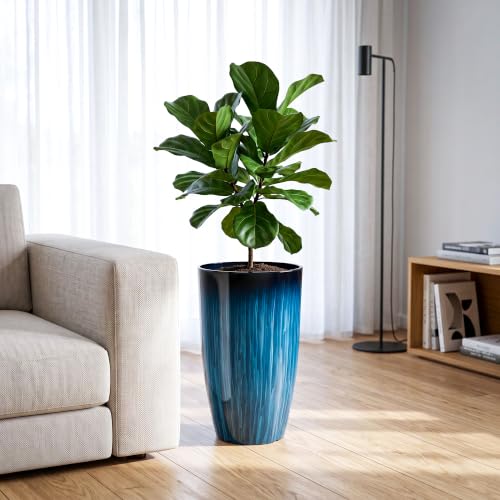 Garden 20" H. Large Plastic Planters (2 Count)