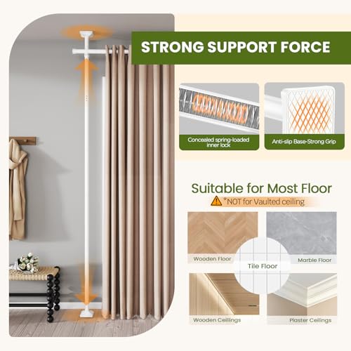 Room Divider Curtain Rod