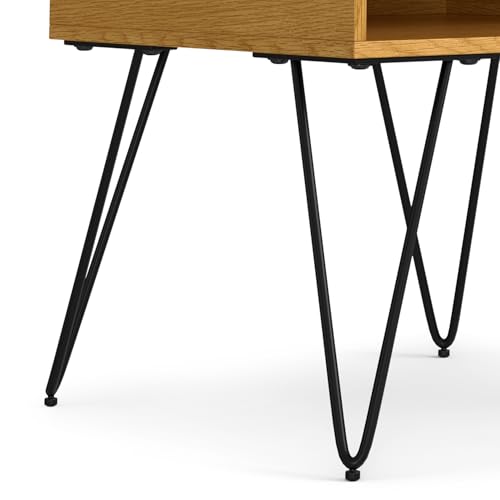 Judson 15" Solid Mango Wood Accent Table in Refined Natural