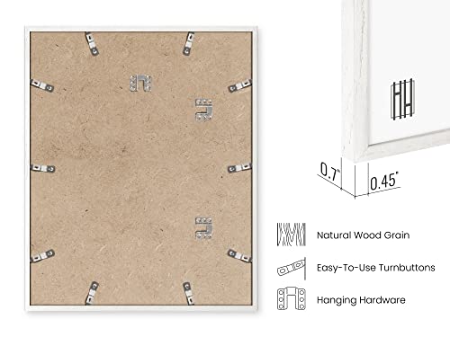 White Oak Wood 16x20 Picture Frame