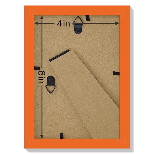 4x6 Picture Frames Set of 9 for Wall or Tabletop Display (9 Count)