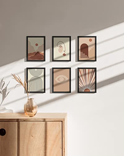 5x7 Black Oak Wood Photo Frame Set of 25