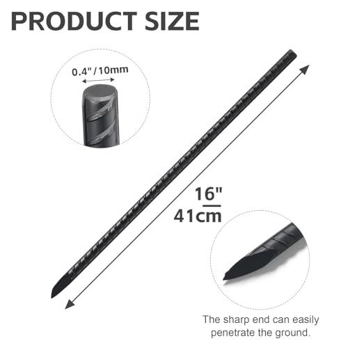 Rebar Stakes 16 Inch (10 Count)