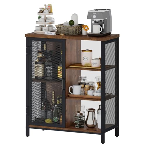 Coffee Bar Cabinet for Home Liquor