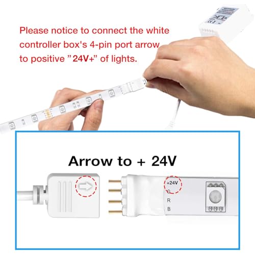 Led Strip Lights 32.8 ft RGB Color Changing Lights Strip for Bedroom (32.8 Feet)