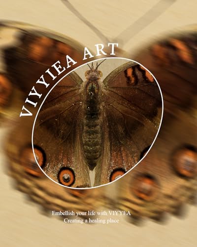 Gold Framed Vintage Butterfly Wall Art