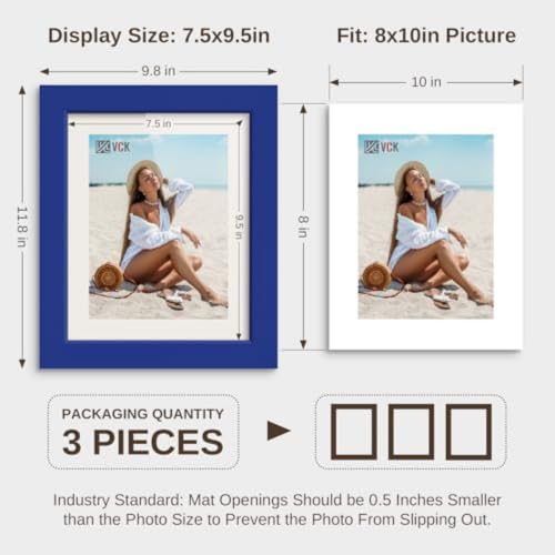 8x10 Picture Frames 3 Pack (3 Count)