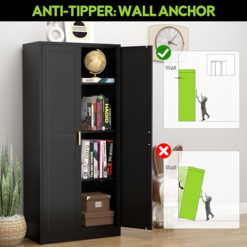 Metal Kitchen Pantry Cabinet