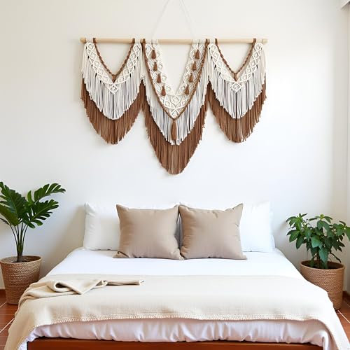large macrame wall hanging