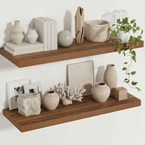 Deep Floating Shelves 36 X 12 Inches (2 Count)
