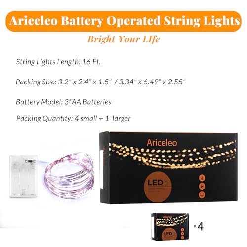 Led Fairy Lights Battery Operated (64 Feet)