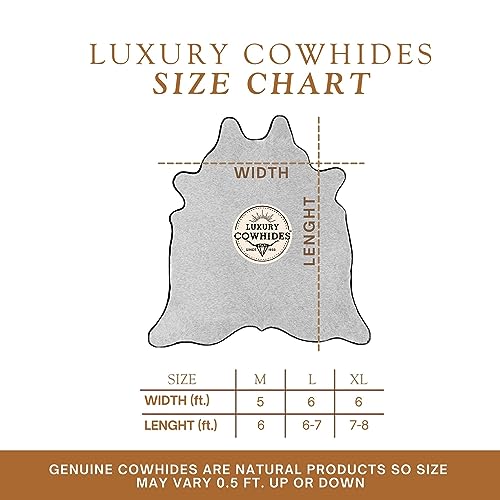 100% Genuine Brindle Backbone Cowhide Rug