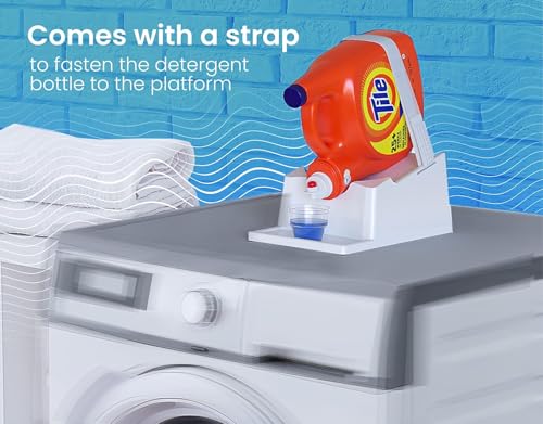 Liquid Laundry Detergent Dispenser Holder with Drip Tray (2 Count)