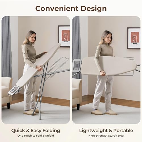 Ironing Board with Iron Rest
