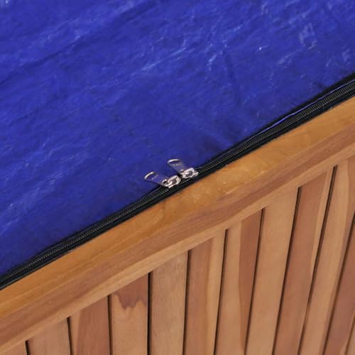 Patio Storage Box 68.9"x31.5"x29.5" Solid Acacia Wood
