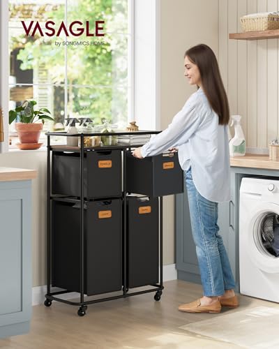 Laundry Sorter with Wheels