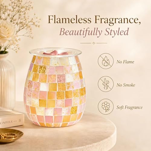 Pink Wax Warmer for Scented Wax