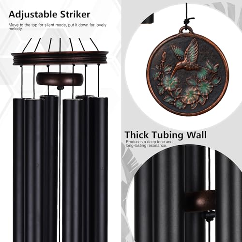 Large Wind Chimes for Outside Deep Tone