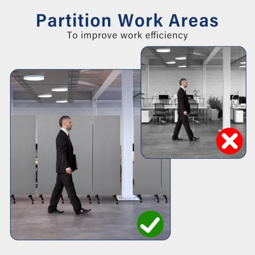 3 Panel Portable Office Partition (3 Count)