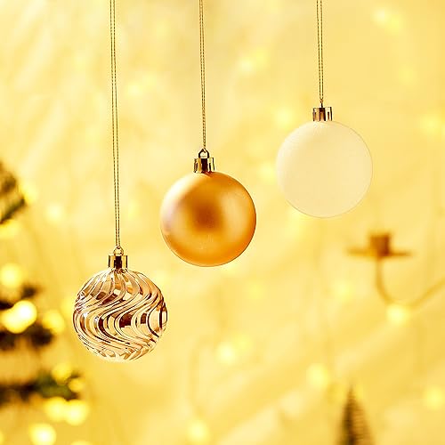 50pcs Shatterproof Christmas Ball Tree Ornaments (50 Count)