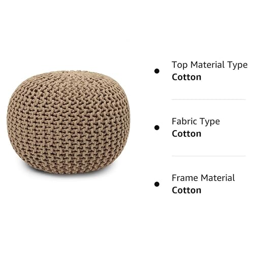 Round Pouf Ottoman