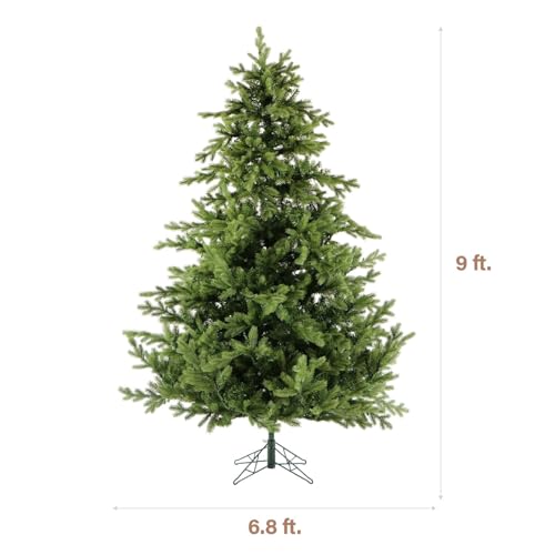 9 Ft. Foxtail Pine Artificial Christmas Tree with Stand and No Lights