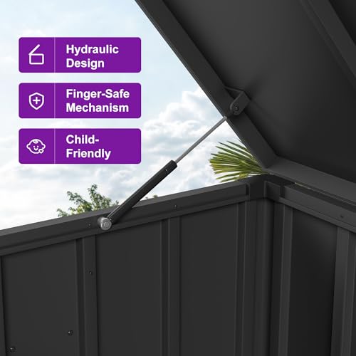 Outdoor Deck Box 150 Gallon