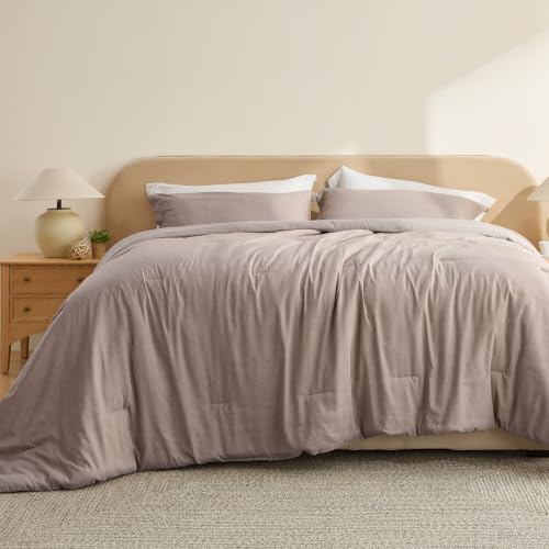 Khaki Oversized King Comforter Set